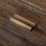 Wood Nightstand End Side Table with 3 Drawer for Living Room, Bedroom 00311955