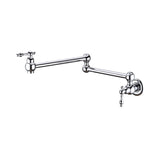 Wall Mount Folding Kitchen Pot Filler Faucet W2287P153396
