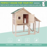 ZUN Small Animal Cage /Rabbit Hutch （Prohibited by WalMart） 94981820