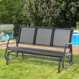Outdoor courtyard seats for 3 people 24050787