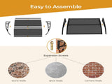 Awning for Door Entrance with Drainage Sink, 40x60 Inch Window Canopy Exterior, UV Rain Snow 40055087