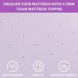 Queen Mattress Topper, 2 Inch Premium Firm Memory Foam Mattress Topper With Ventilated Design, B2716P331779