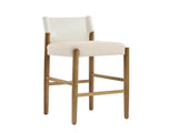 28.5'', Modern Solid Wood Bar Stool with Polyester Cushion - Minimalist Kitchen Island Stool for N780P271400W