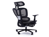 Adjustable Ergonomic Black Mesh Office with Headrest and Footrest, Conference/Computer Desk B011P213340