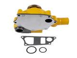 Water Pump & Gasket 3800883 4981207 Replacement for CUMMINS QSB3.3 QSB4.5 B3.3 Engine Yellow 56846404