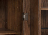 K&K 71" Tall Kitchen Pantry Cabinet with 3 Pull Out Cabinet Organizers, Farmhouse Embossed Texture N707P256507Z