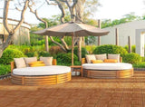 27pcs Wood Interlocking Deck Tiles 11.8"x11.8", Waterproof Flooring Tiles for Indoor and Outdoor, 26135627