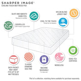 Overfilled Deep Pocket Mattress Pad White King B035P268151