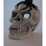 ZUN Demon Skull,Suitable for Outdoor Fireplace and Fire Pit, Halloween Decoration 49538036