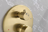 Shower System, Wall Mounted Shower Faucet Set for Bathroom with High Pressure 10" Stainless Steel 94526751
