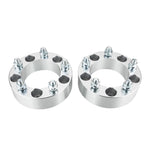 ZUN 2pcs Professional Hub Centric Wheel Adapters for Dodge Ram 1500 2002-2011 Silver 90045153