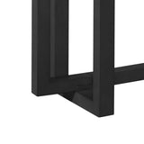 59" Narrow Console Table - MDF Entryway Sofa Table for Hallway, Living Room, Foyer with Space-Saving W3137P294536