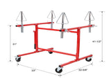 Mobile Wheel Panel Paint Wheel Rim Painting Stand- Wheel Paint Stand Rack, Wheel Rim Painting W465P429778