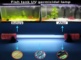 Aquarium Fish Tank Germicidal UV Light Sterilizer Pond Submersible Clean Lamp US 02853748