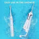 ZUN Flossing Toothbrush, Electric Toothbrush with Flosser, Sonic Toothbrush with Flosser,5 76052917