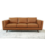 Chase Mid Century Modern Genuine Leather Sofa B183P301067