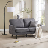 COOLMORE Loveseat Sofa, Mid Century Modern Love Seat, 2 Seater Sofaes for Living Room, Small W395P238824