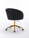 Hengming Golden foot office chair, modern armchair, height adjustable, rotary cosmetic chair, for W212131653