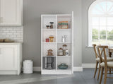 Flovilla Multistorage Cabinet with Shelves And Door for Storage, White B097P474299