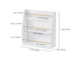 3 Tier Bookshelf for Kids, Wooden Kids Book Rack, Modern Kids Bookcase for Bedroom, Playroom and 55650781