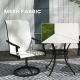 old SKU17761954pcs Patio Swivel Chairs ,Outdoor Garden Bench Garden chair Swivel Chairs Set of 84352668