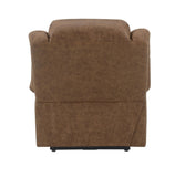 Brown Power Lift Recliner with Massage and Heating B062P215448