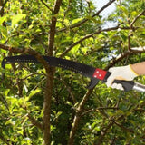 26ft Manual Pole Saw, Lightweight Tree Trimmers Long Handle Pruner Set, Sharp Steel Blade and 19106313