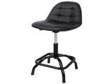 360&deg Swivel Adjustable Height Bar Stool with High Back Support, Modern Counter Stool for Bar, W465P327705