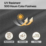 Cushion Covers for 7 Pcs Wicker Rattan Sectional Sofa, 14Pack Cushion Slipcovers Set W2911P286667