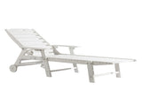 195*75.5*33cm HDPE Backrest Adjustable Lying Bed White 16273252