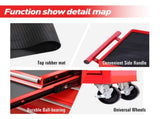 Rolling Tool Chest with 7-Drawer Tool Box with Wheels Multifunctional Tool Cart Mechanic Tool W2660P180063