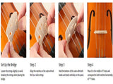 New 1/4 Acoustic Violin Case Bow Rosin Pink 33349764
