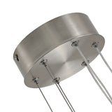 Pendant Lighting Fixture in Silver Integrated LED W1340119966
