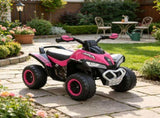 Pink Non-Electric Toddler Ride-On Push Car Foot-to-Floor Sliding Ride Racer ATV Toy with Music & 26467165