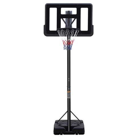 ZUN Teenagers Portable Basketball Hoop Height Adjustable basketball hoop stand 7.5ft - 10ft with 44 Inch 72630941