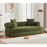 78.5" Folding Out Sleeper Sofa Bed,4-in-1 DIY Combination W1628P216722