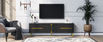 ZUN U-Can TV Stand for TVs up to 80 Inches, Modern Entertainment Center Media Console with 4 Drawers and N724P170542B