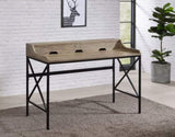 Corday - Desk With USB Port - Light Brown B081P157377