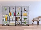 16-Cube Organizer Cube Storage Storage Shelves Wire Cube Storage Origami Shelves Metal Grid 22202561