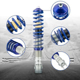 ZUN Coilovers Kit Coil Spring Struts Shocks Suspension For VW MK2 / MK3 Golf & Jetta C2408230025 22454631