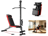 Multi-Functional Weight Bench with Pulley System and Adjustable Backrest 18864909