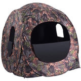Pop Up Ground Camo Weather Resistant Hunting Tent 87101931
