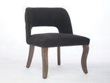 Wooden Dining Chairs Set of 2, Modern Fabric Upholstered Dining Room Chair Kitchen Chairs, Farmhouse 45837464