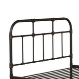 Sandy Grey Full Panel Bed with Slat B062P215390