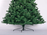 6ft Artificial Christmas Tree Full Natural Spruce PVC Fir Tree Foldable Metal Stand Unlit Green 06449085