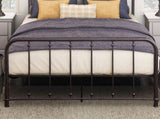 Classic Full Platform Bed Dark Bronze Finish Metal Frame Bedroom Furniture 1pc B011P263748