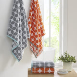 ZUN Cotton Jacquard Bath Towel 6 Piece Set B03596395