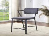 Cargo Gray Fabric & Gunmetal Finish Counter Height Chair B2726P448752