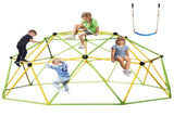 10FT Climbing Dome for Kids Jungle Gym Apply To Park Dome Climber With Swing Playground 70949415