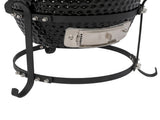 13in Round Ceramic Charcoal Grill Black 06062545